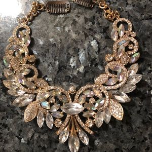 Wedding hair jewelry/head piece